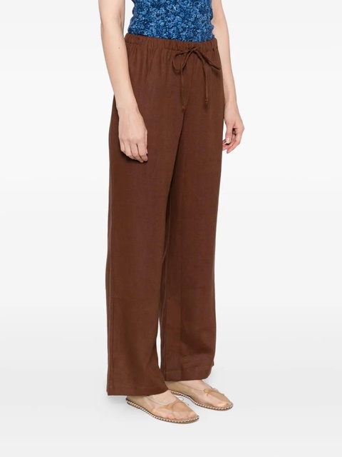 Reformation Olina pants - Brown - zdjęcie produktu nr 1