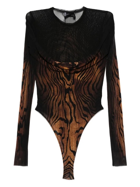 Jean Paul Gaultier The Wood mesh bodysuit - Black - zdjęcie produktu nr 1