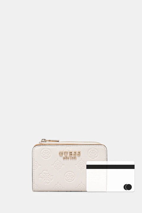 Guess portfel PHOEBE damski kolor beżowy SWPD96 65156 - zdjęcie produktu nr 2