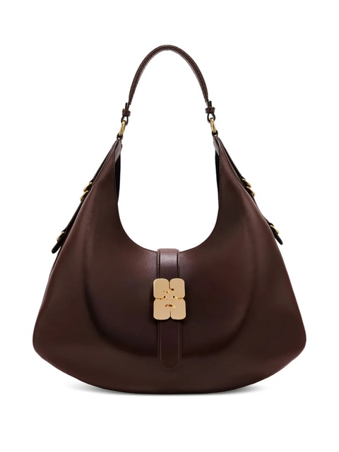 GANNI large Kat tote bag - Brown - zdjęcie produktu nr 1