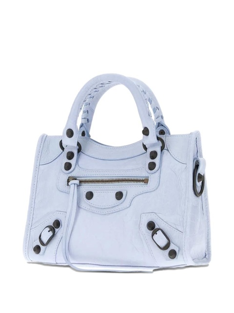 Balenciaga mini Le City tote bag - Blue - zdjęcie produktu nr 2