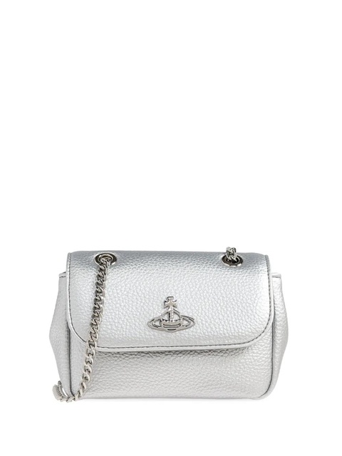 Vivienne Westwood Orb-plaque mini bag - Silver - zdjęcie produktu nr 1