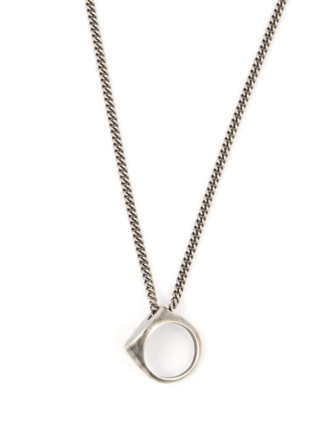 MM6 Maison Margiela Numeric ring necklace - Silver - zdjęcie produktu nr 2