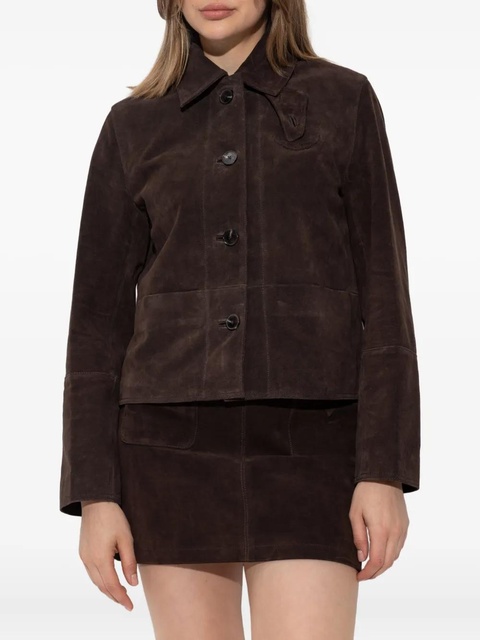 Zadig&Voltaire Lessa button-up jacket - Brown - zdjęcie produktu nr 2