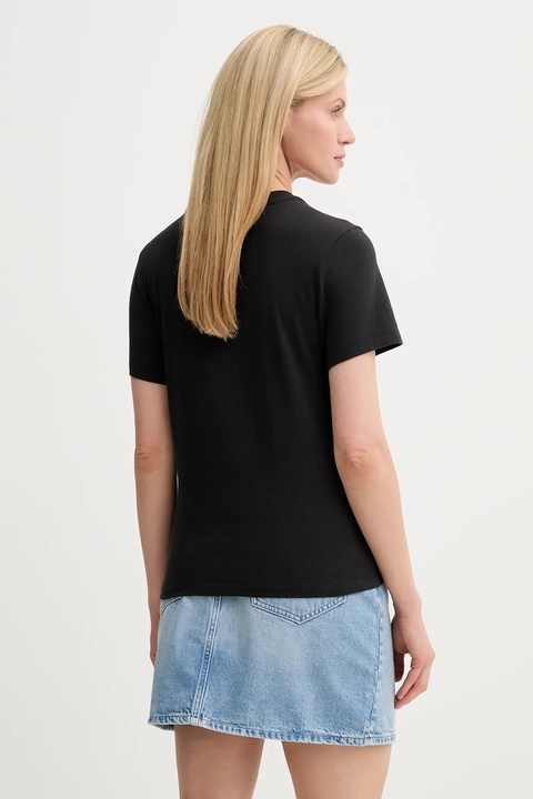 G-Star t-shirt bawełniany damski kolor czarny D26248-D101 - zdjęcie produktu nr 2