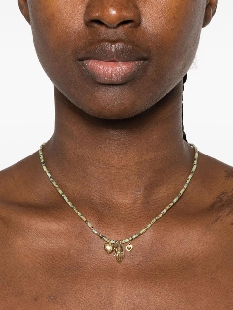 ISABEL MARANT charm necklace - Green - zdjęcie produktu nr 2