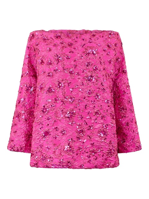 Valentino Garavani sequin-embellished dress - Pink - zdjęcie produktu nr 1