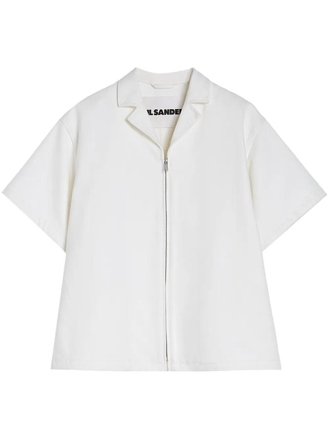 Jil Sander denim shirt jacket - White - zdjęcie produktu nr 1