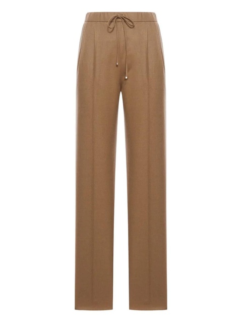 Max Mara Gatti elasticated-waist trousers - Brown - zdjęcie produktu nr 1