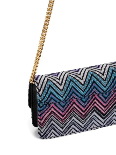 Missoni Zigzag shoulder bag - Purple - zdjęcie produktu nr 2