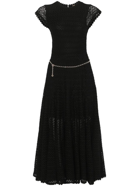 Maje lace midi dress - Black - zdjęcie produktu nr 1