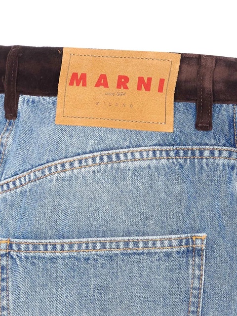 Marni denim mini skirt - Blue - zdjęcie produktu nr 2