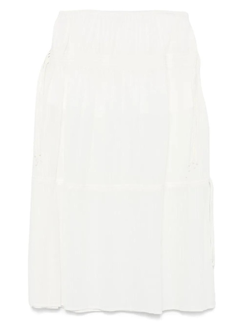 TOTEME organic cotton skirt - White - zdjęcie produktu nr 1