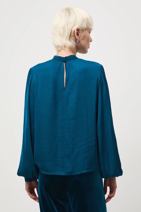 Medicine bluzka damska kolor turkusowy gładka - zdjęcie produktu nr 2