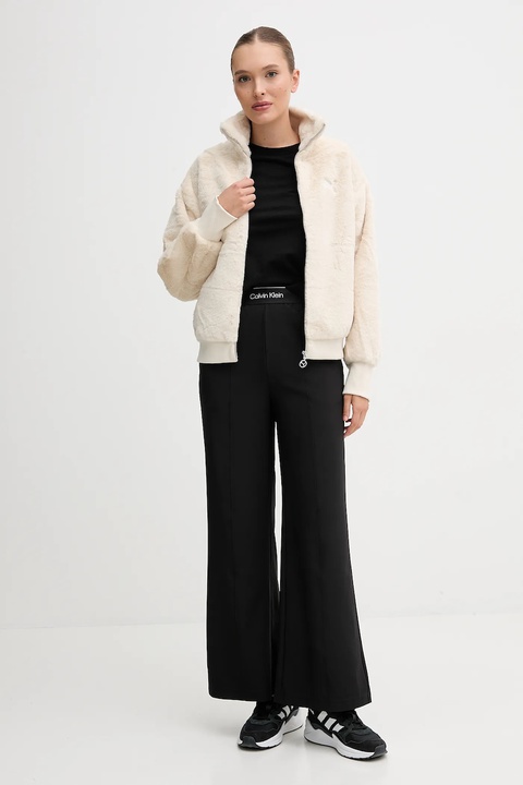 Calvin Klein Performance legginsy damskie kolor czarny gładkie LVGWF4P606 - zdjęcie produktu nr 2