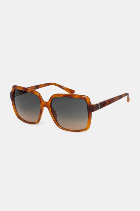 Guess okulary przeciwsłoneczne damskie kolor brązowy GU00157_5753P - zdjęcie produktu nr 1