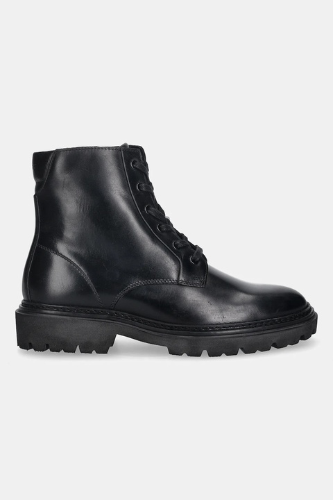 Gant botki skórzane Ivyhill damskie kolor czarny na płaskim obcasie 31531116 - zdjęcie produktu nr 2