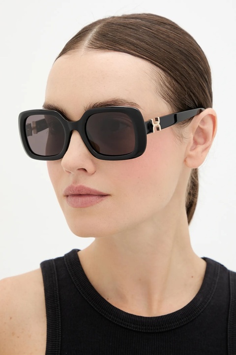 Chloé okulary przeciwsłoneczne damskie kolor czarny CH0333S - zdjęcie produktu nr 1