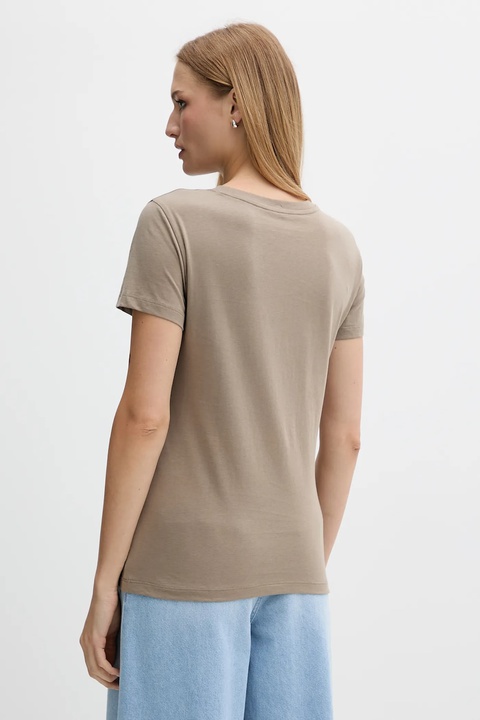 Armani Exchange t-shirt bawełniany damski kolor zielony XW001366 AF10356 - zdjęcie produktu nr 2