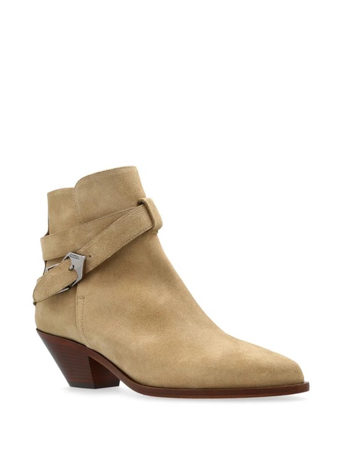 ISABEL MARANT 60mm suede ankle boots - Brown - zdjęcie produktu nr 2