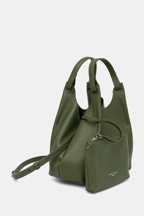 Gianni Chiarini torebka skórzana DUA kolor zielony BS 9719 RNGDBL - zdjęcie produktu nr 2