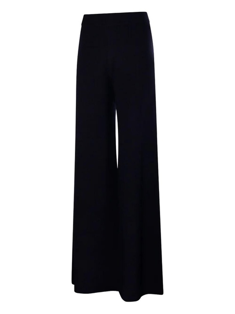 Max Mara flat-front straight trousers - Blue - zdjęcie produktu nr 2