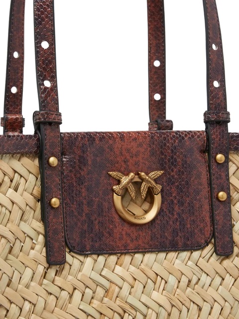 PINKO Love Summer tote bag - Neutrals - zdjęcie produktu nr 2