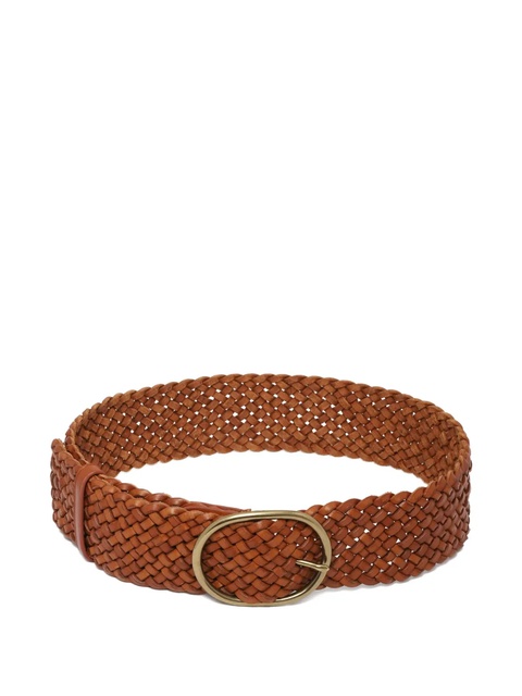 DRAGON DIFFUSION braided leather belt - Brown - zdjęcie produktu nr 1
