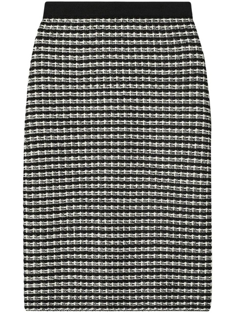 Tory Burch jacquard skirt - Black - zdjęcie produktu nr 1