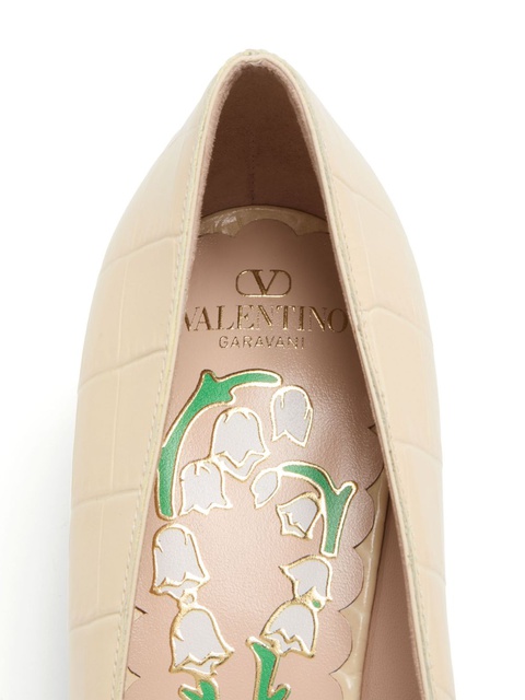 Valentino Garavani 45mm Bowow Décolleté pumps - Neutrals - zdjęcie produktu nr 2