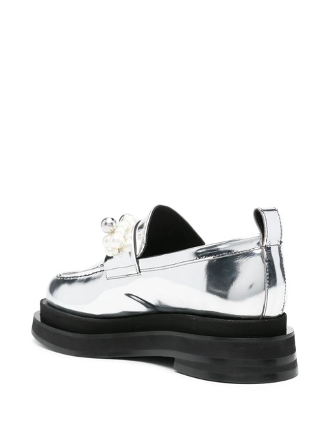 Simone Rocha Heart Toe Platform loafers - Silver - zdjęcie produktu nr 2