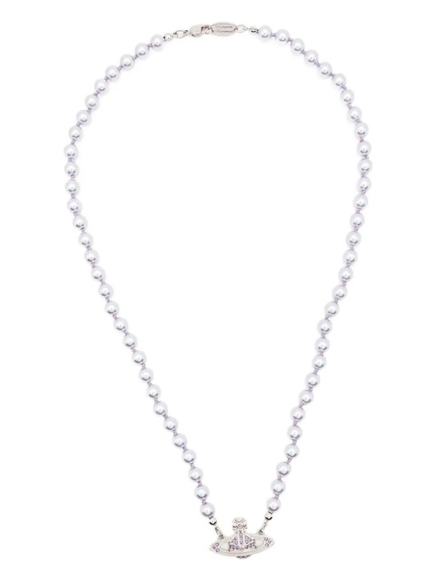 Vivienne Westwood faux-pearl orb necklace - Silver - zdjęcie produktu nr 2
