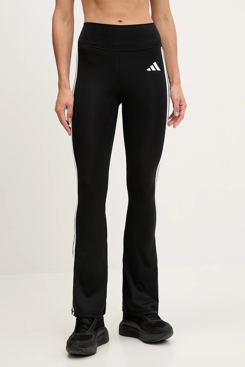 adidas Performance legginsy treningowe Optime Essentials damskie kolor czarny wzorzyste JD6544 - zdjęcie produktu nr 1