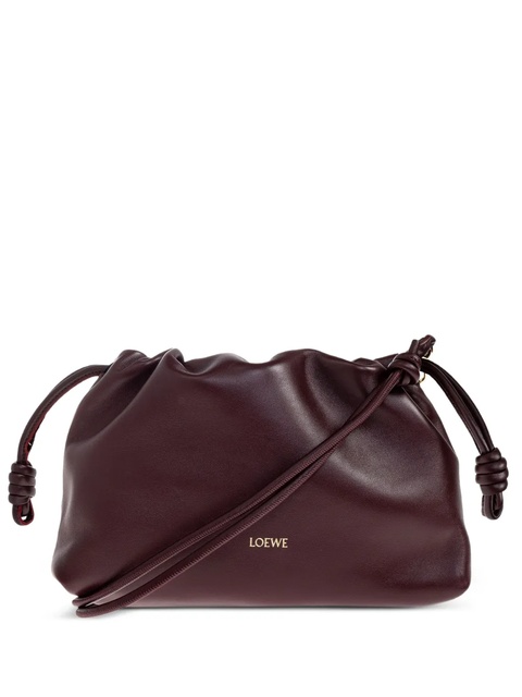 LOEWE Flamenco leather bucket bag - Red - zdjęcie produktu nr 1