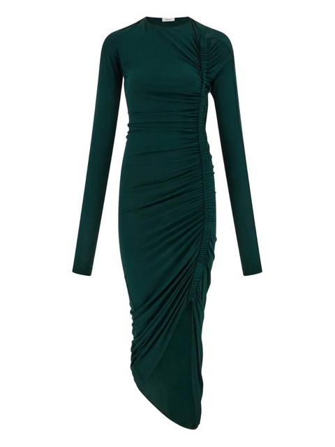 Ferragamo asymmetric maxi dress - Green - zdjęcie produktu nr 1