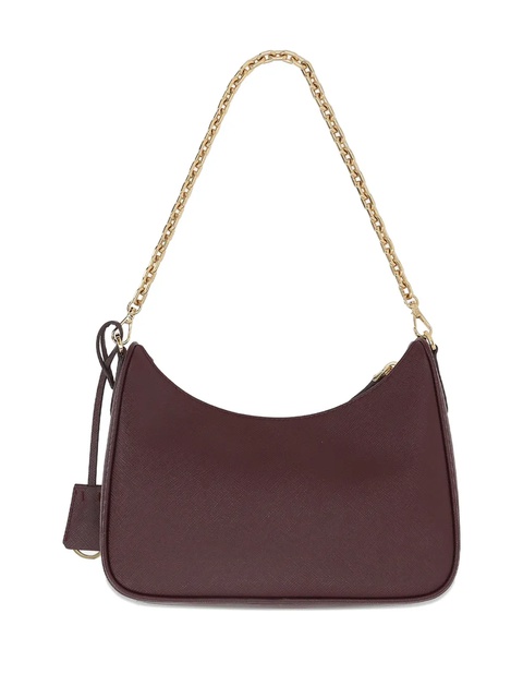 Prada Re-Edition 2005 leather shoulder bag - Brown - zdjęcie produktu nr 2