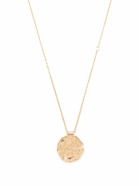 Maje Zodiac medal necklace - Gold - zdjęcie produktu nr 1