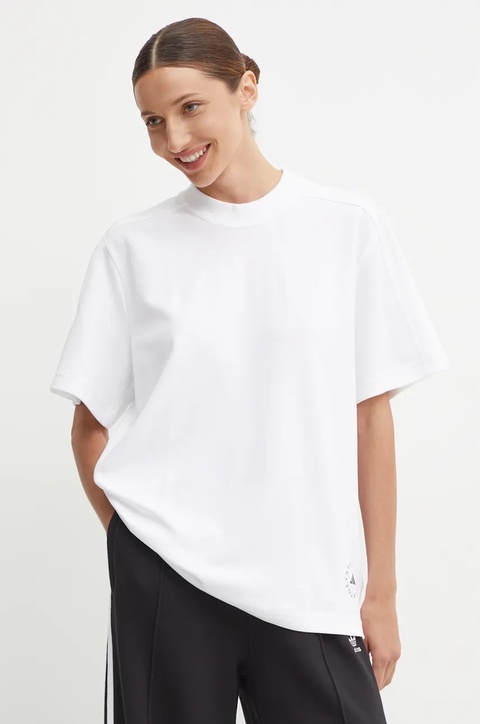 adidas by Stella McCartney t-shirt damski kolor biały IB6855 - zdjęcie produktu nr 1