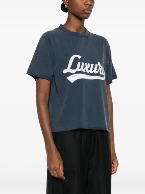 Balenciaga logo T-shirt - Blue - zdjęcie produktu nr 2