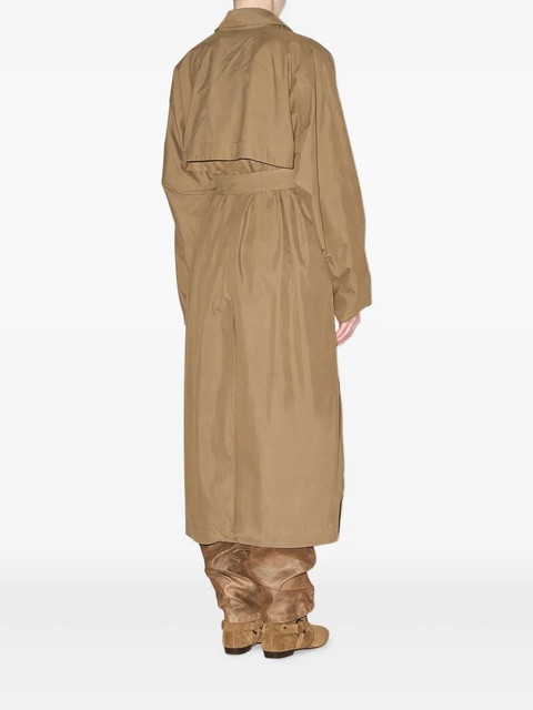 MARANT ÉTOILE Cacilda double-breasted coat - Brown - zdjęcie produktu nr 2