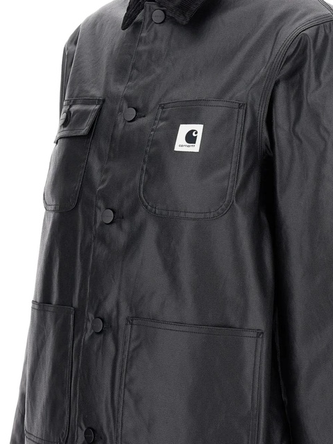 Carhartt WIP Dean Michigan corduroy-collar jacket - Black - zdjęcie produktu nr 1