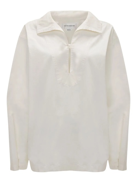 Victoria Beckham cotton blouse - White - zdjęcie produktu nr 1