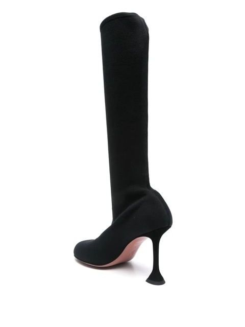Amina Muaddi 95mm Veneda boots - Black - zdjęcie produktu nr 2