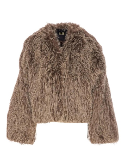 Eleh faux-fur jacket - Brown - zdjęcie produktu nr 1