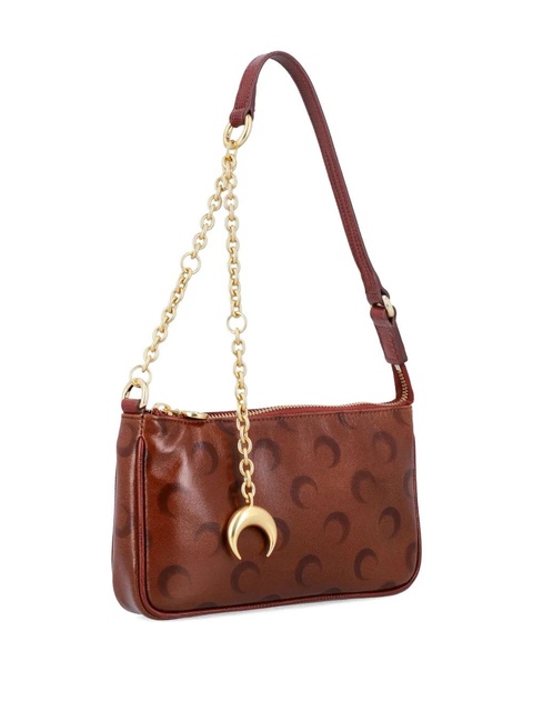 Marine Serre Strike mini bag - Brown - zdjęcie produktu nr 2