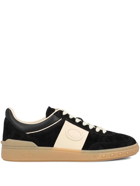 Valentino Garavani leather lace-up sneakers - Black - zdjęcie produktu nr 2
