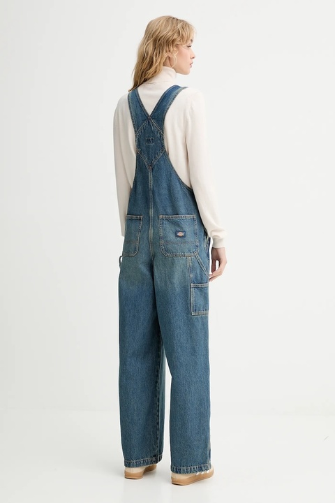 Dickies ogrodniczki jeansowe damskie DK0A87N7 - zdjęcie produktu nr 1