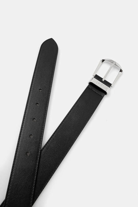 Kenzo pasek skórzany kolor czarny FF58CE046L26.99 - zdjęcie produktu nr 2