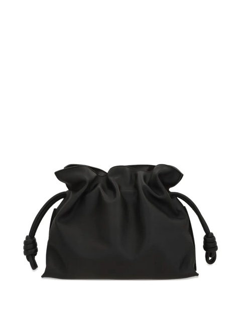LOEWE medium knot-detail clutch bag - Black - zdjęcie produktu nr 2