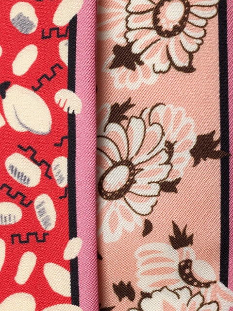 Prada silk scarf - Pink - zdjęcie produktu nr 2